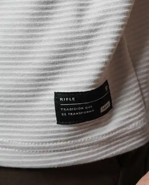 Camiseta Hombre Gris Talla M 103G010_GGRI144203 Rifle