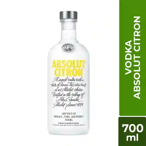 Absolut Vodka Citron 700 ml
