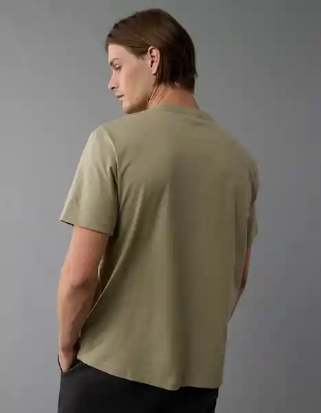 Camiseta Hombre Verde Talla: X-LARGE 4229309 American Eagle