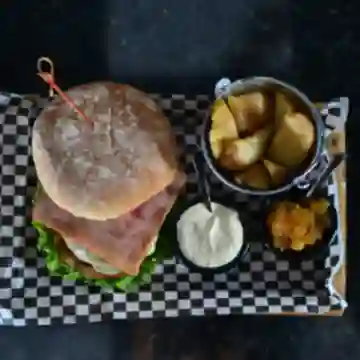 Hamburguesa Pork