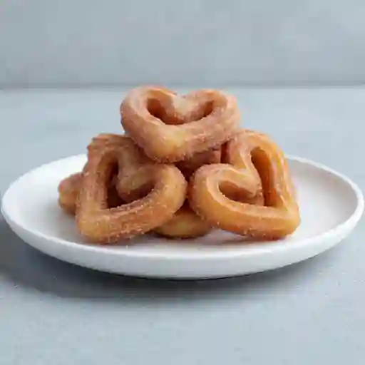 Churros corazón x 6