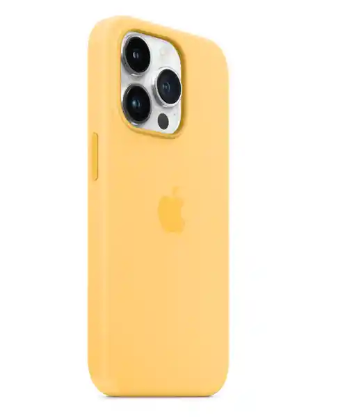 Apple Silicone Case iPhone 14 Pro With Magsafe Sunglow