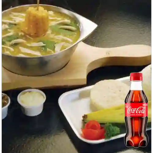Combo Ajiaco + Coca Cola Original 250ML