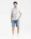 Camiseta Sailor Palms Crudo Beige Claro T. M Chevignon