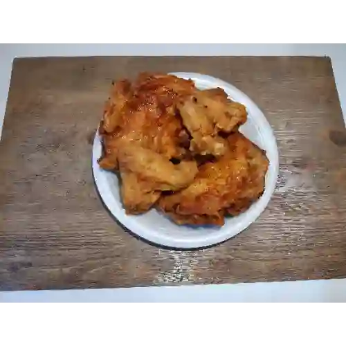 Arroz Mixto + 6 Piezas de Alitas