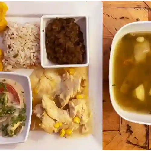 Pechuga en Salsa de Maiz