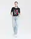 Camiseta Ch57 Graphic Tee Negro Noche Ultra Oscuro XS Chevignon