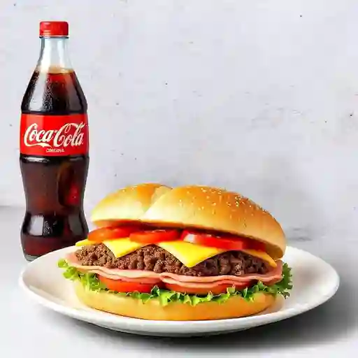 Combo Aplastado de Cordero + Coca Cola Original 400 ml