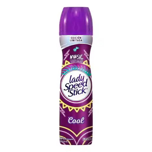 Lady Speed Stick Desodorante Cool en Aerosol