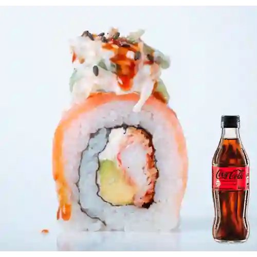 Combo Oasis Roll + Coca Cola Sin Azúcar 300ML