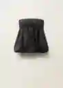 Top Gang Negro Talla L Mujer Mango