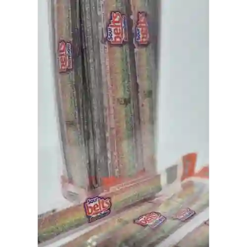 Tiras de Dulce Blando Ácido Sabor Frutas