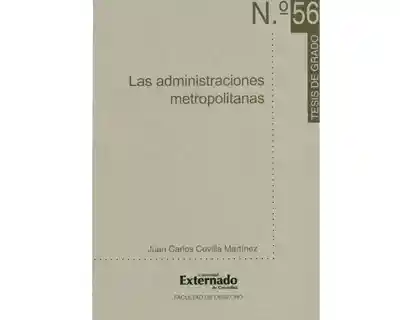 Las Administraciones Metropolitanas