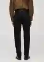 Jean Bob Tejano Negro Talla 40 Hombre Mango