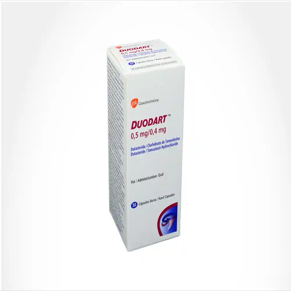 Duodart (0.5 mg/0.4 mg) 30 Cápsulas