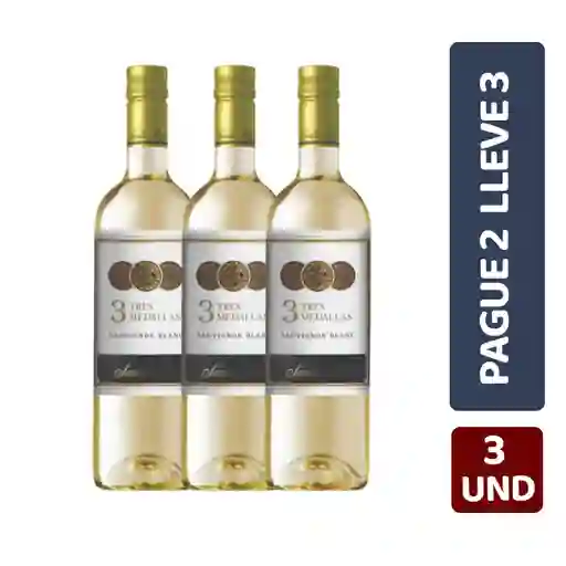 Pague 2 Lleve 3 Vinos Tres Medallas 
