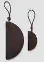 Neceser g Fan Chocolate Talla 99 Mujer Mango