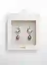 Pendientes Adella Plata Talla 99 Mujer Mango