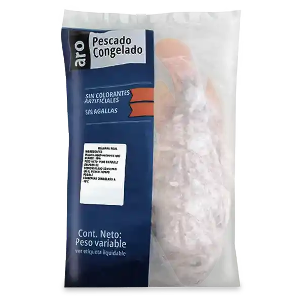 Pescado Mojarra Roja Congelada Aro
