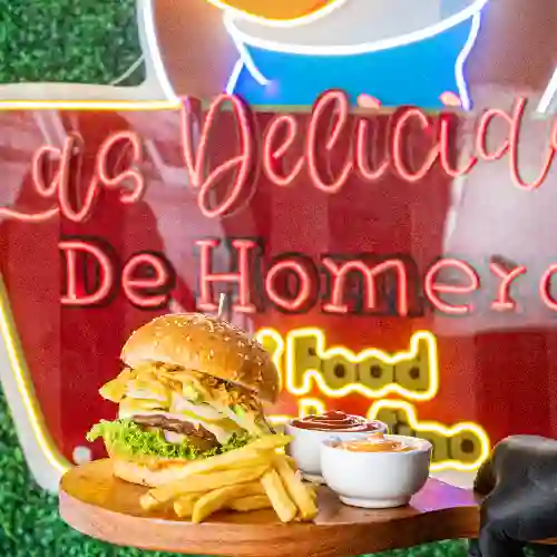 Combo Hamburguesa Mexicana