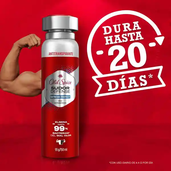 Antitranspirante en aerosol Old Spice Extreme Protect 150 ml x 2 Unidades