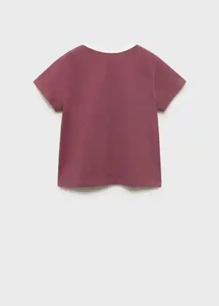 Camiseta Contrast Cereza Talla 14 Niñas Mango