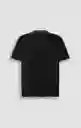 Camiseta Polo Hombre Negro Talla M 802G081_NEG194004 Americanino
