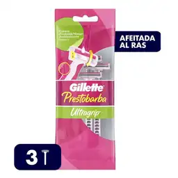 Gillette Máquina de Afeitar UltraGrip Desechables