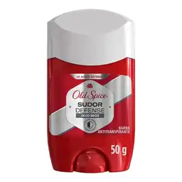 Desodorante Antitranspirante Hombre Old Spice Barra Sudor Defense Seco Seco 50 g