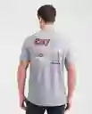 Camiseta Togs Graphic Gris Ahumado Oscuro Talla S Chevignon