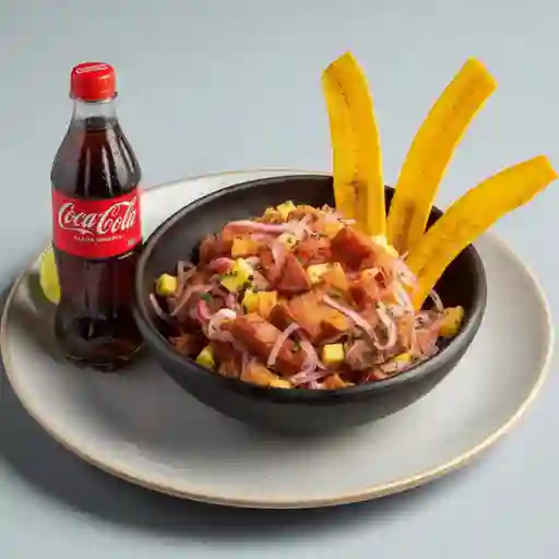 Combo Ceviche de Chicharrón de Panceta de Cerdo