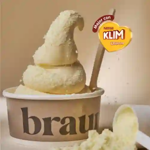 Helado Vainilla Braun Mejor con Klim