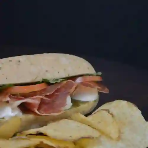 Sándwich Jamón Serrano