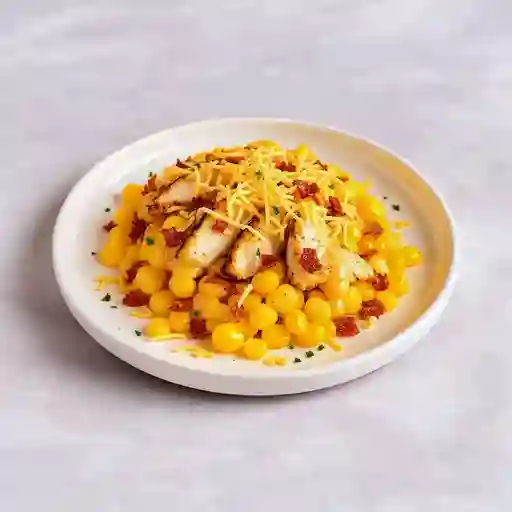 Desgranado Mazorca Americana y Pollo