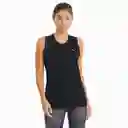 Puma Camiseta Performance Tank Manga Sisa de Mujer Negro Talla L
