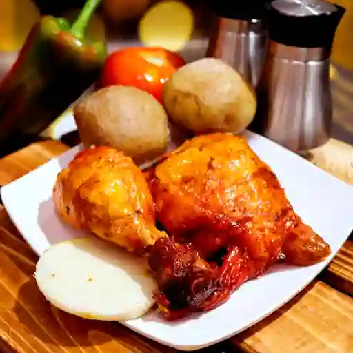 Bandeja de Pollo Asado