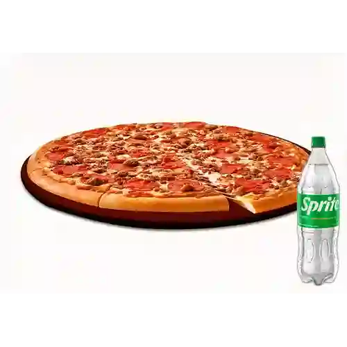Combo Pizza Full Meat + Sprite Original 1.5Lt