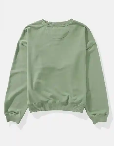 Buzo Mujer Verde Talla MEDIUM 2221300 American Eagle