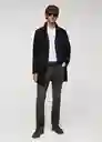 Abrigo Hake Navy Talla XL Hombre Mango