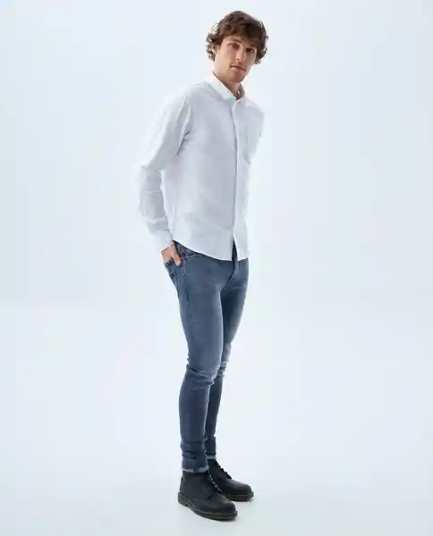 Camisa Hombre Blanco Talla XL 819f507 Americanino