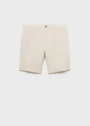 Bermuda Carp Crudo Talla 40 Hombre Mango
