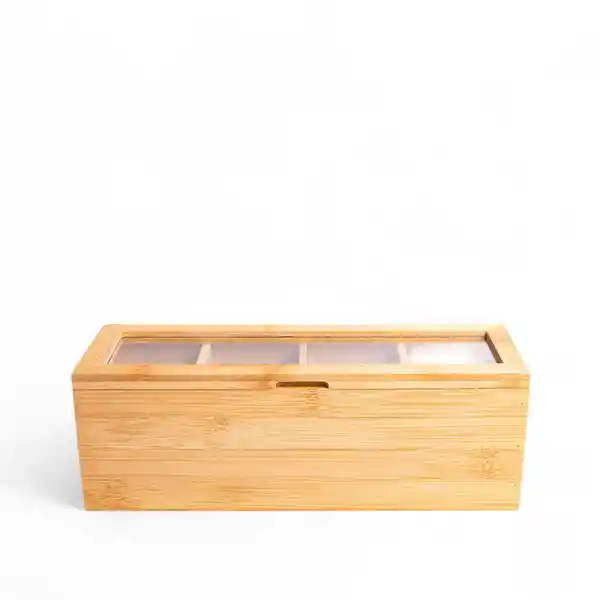 Caja Para el té en Bambú 26 cm Ambiente Gourmet