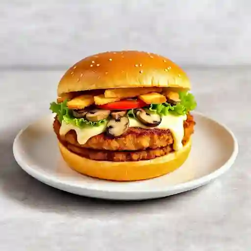 Hamburguesa doble mixta