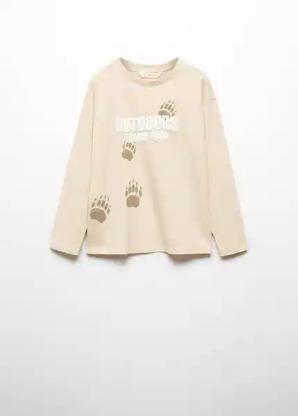 Camiseta Explorer Arena Talla 10 Niños Mango