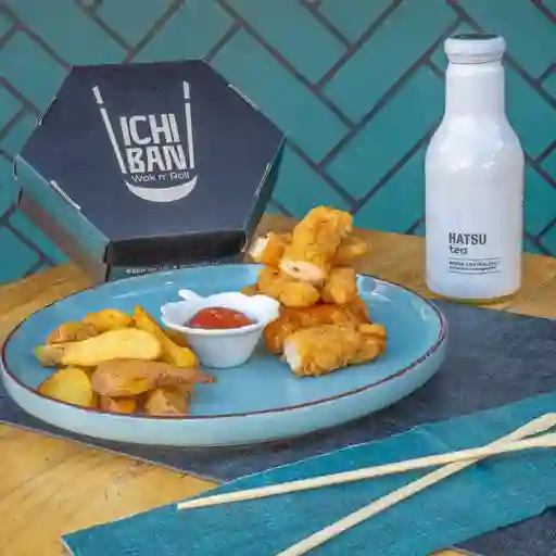 Nuggets de pescado blanco