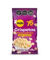 Exito Marca Propia Crispetas Dulces y Saladas