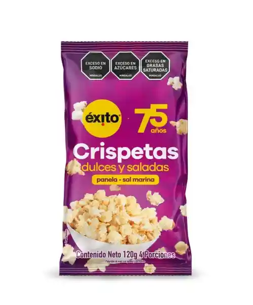 Exito Marca Propia Crispetas Dulces y Saladas