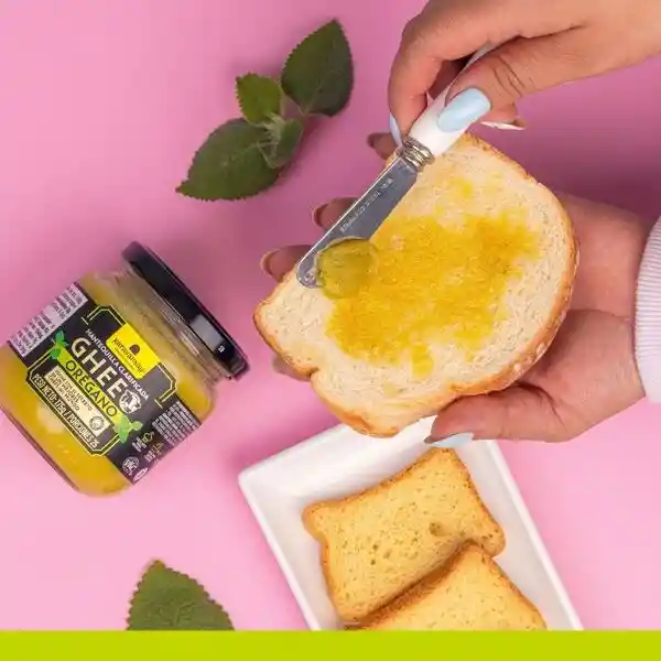 Ghee Mantequilla Clarificada de Orégano