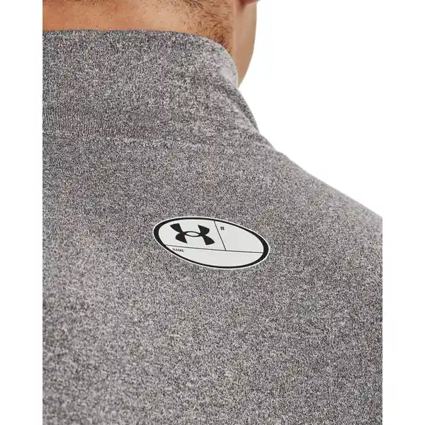 Under Armour Camiseta Cg Compression Mock Hombre Gris Talla LG