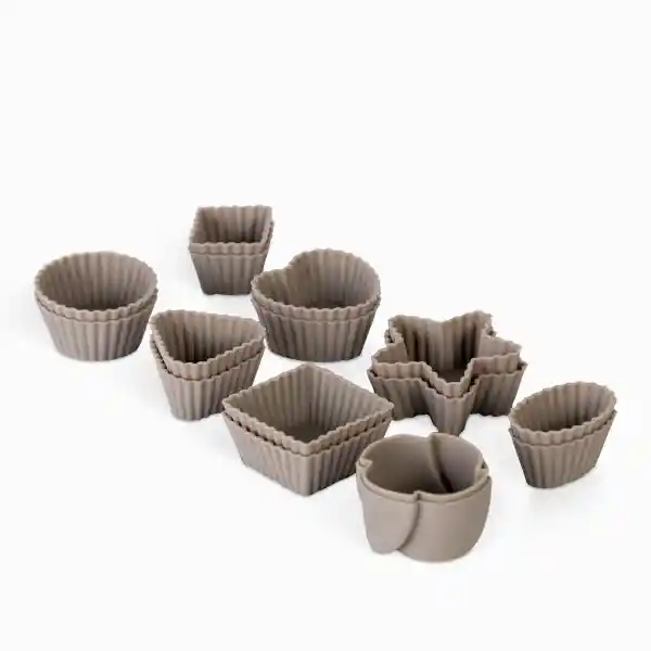 Set Molde Cupcakes Ambiente Gourmet